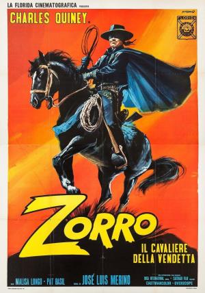 Zorro il cavaliere della vendetta Poster