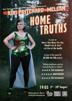 Kiri Pritchard-McLean: Home Truths Poster