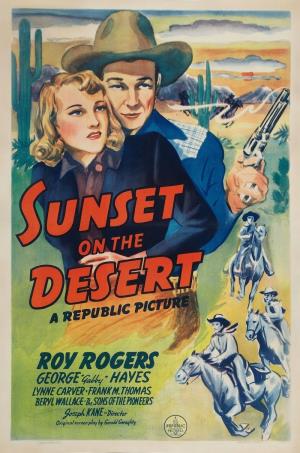 Desert Sunset (Desert Sunsets) Poster