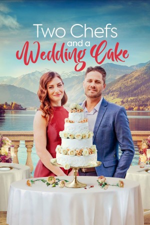 Two Chefs and A Wedding Cake Poster